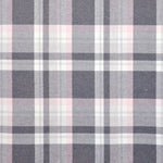 Flanelle Carreaux Rose Noir - Ribes y Casals