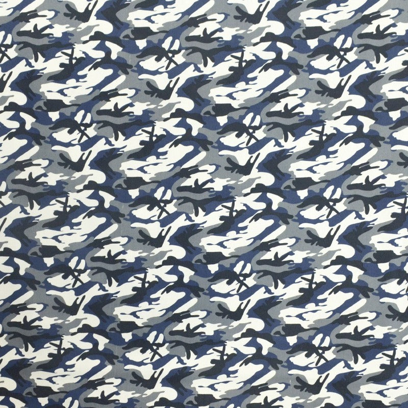 Tissu Gabardine Élastique Militaire Bleu - Ribes y Casals