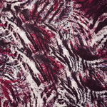 Gaze Imprimée Fantaisie Fuschia - Ribes y Casals