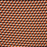 Georgette Imprimé Cube Orange - Ribes y Casals