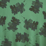 Georgette Imprimée Fleurs Bleu Marine - Ribes y Casals
