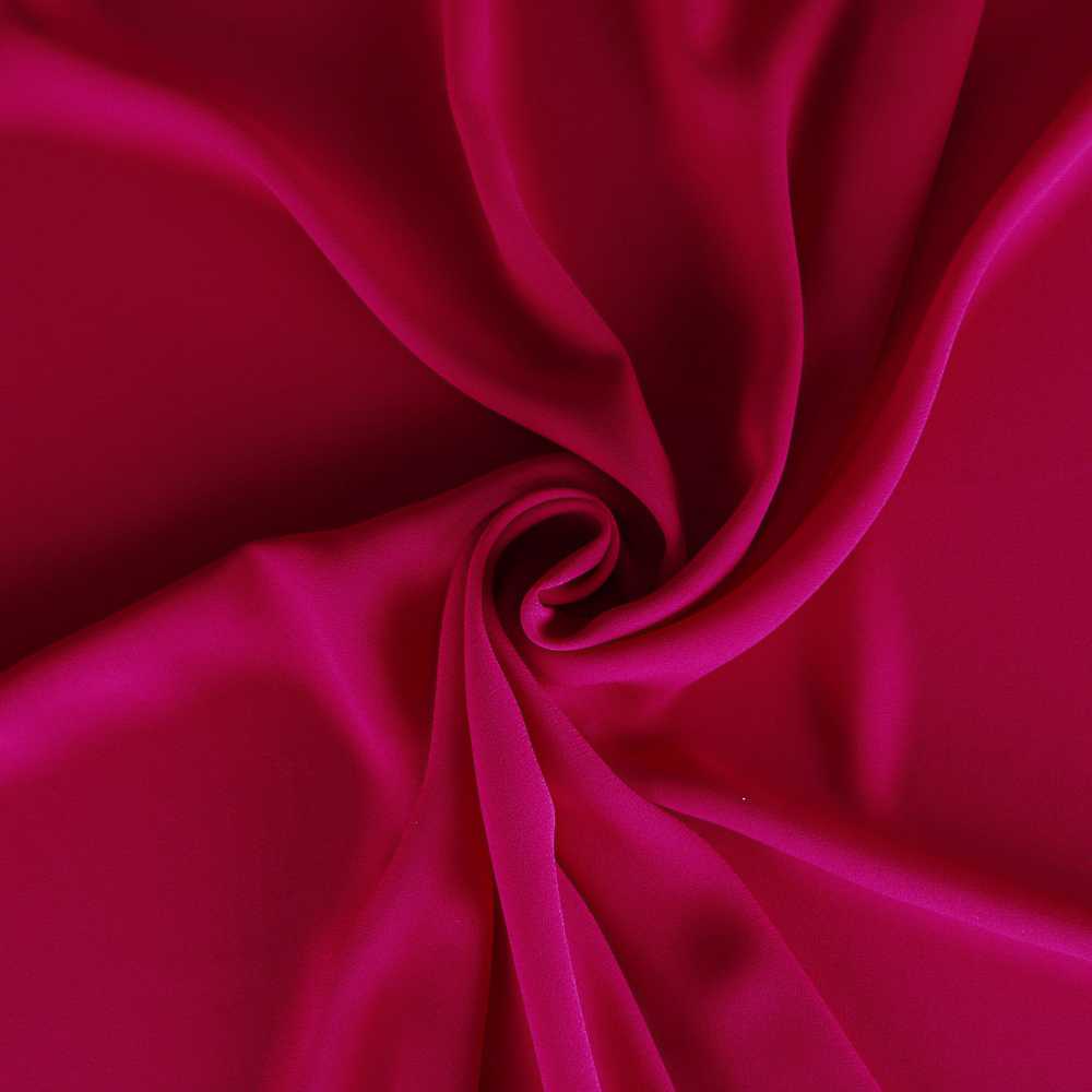 Tissu Georgette Fraise - Ribes y Casals