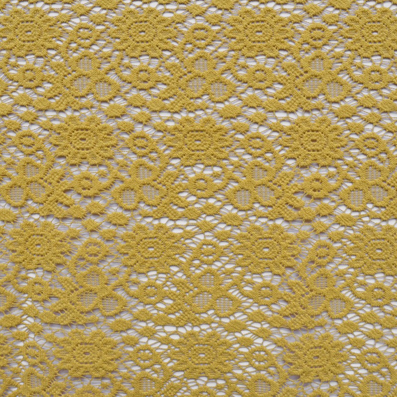 Guipure Marguerites Ocre - Ribes y Casals