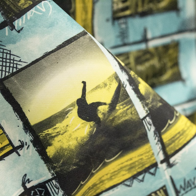 Tissu Imperméable Surfer Bleu - Ribes y Casals