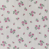 Tissu Enfant En Coton Floral Rayé - Ribes y Casals