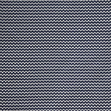 Tissu Enfant Zigzag Bleu Marine - Ribes y Casals