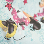 Tissu Enfant Fashion Minnie Turquoise - Ribes y Casals