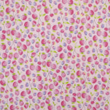 Tissu Enfant Fraises Rose Bébé - Ribes y Casals