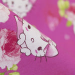 Tissu Enfant Hello Kitty Fuchsia - Ribes y Casals