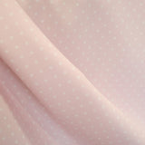 Tissu Piqué à Pois Fond Rose 4mm - Ribes y Casals