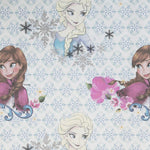 Tissu Enfant Reine des Neiges Bleu Glacier - Ribes y Casals
