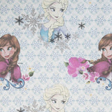 Tissu Enfant Reine des Neiges Bleu Glacier - Ribes y Casals