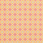 Tissu Enfant Psychédélique Orange - Ribes y Casals