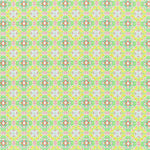 Tissu Enfant Psychédélique Vert Pistache - Ribes y Casals