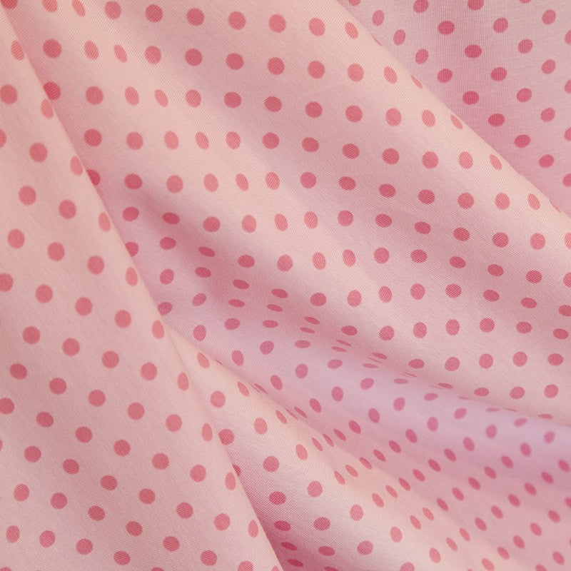 Maille Enfant à Pois Rose Bébé - Ribes y Casals