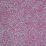 Tissu Jacquard Fleur Rose - Ribes y Casals
