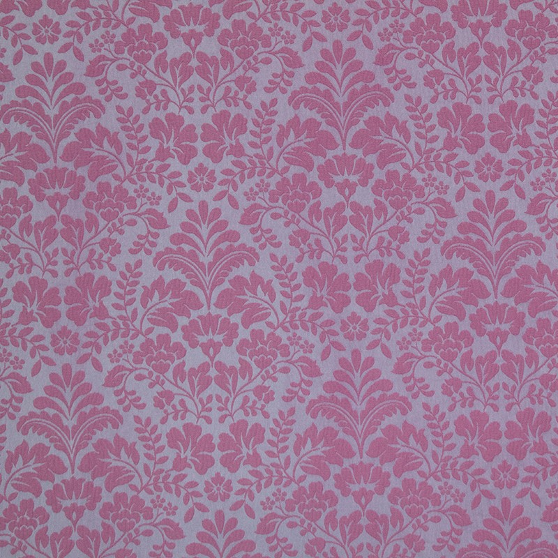 Tissu Jacquard Fleur Rose - Ribes y Casals