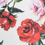 Tissu Flamenco Jacquard Otoman Écru - Ribes y Casals