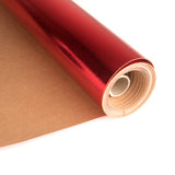 Tissu Kraft Tex Rouge Métallisé - Ribes y Casals