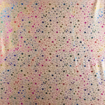 Tissu Lamé Paillettes Doré Stars - Ribes y Casals