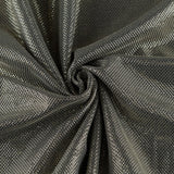 Tissu Lamé Maille Noir - Ribes y Casals
