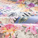 Tissu Lamé Rayures Noir - Ribes y Casals