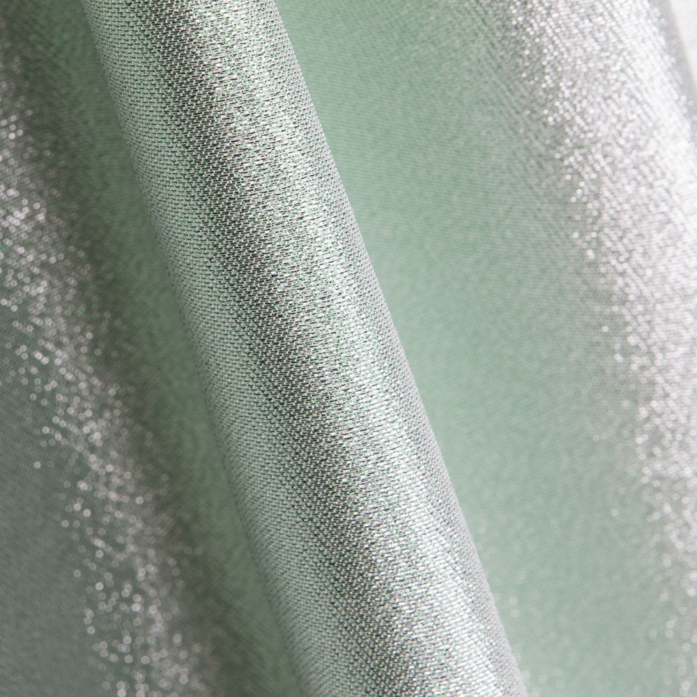 Tissu Lamé Tournesol Menthe - Ribes y Casals
