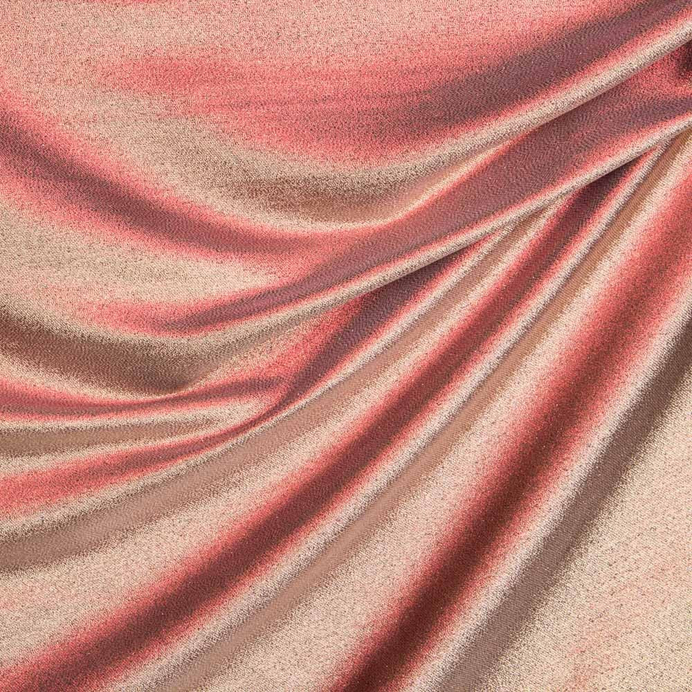 Tissu Lamé Tournesol Rouge - Ribes y Casals