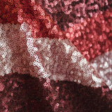 Tissu Sequins Dégradé Rouge - Ribes y Casals