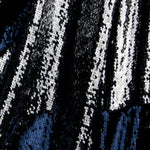 Tissu Paillettes Double Face Marine-Argent - Ribes y Casals