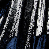 Tissu Paillettes Double Face Marine-Argent - Ribes y Casals