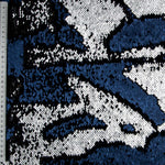 Tissu Paillettes Double Face Marine-Argent - Ribes y Casals