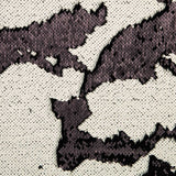 Tissu Double Face Sequin Noir-Blanc - Ribes y Casals