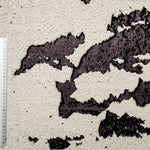 Tissu Double Face Sequin Noir-Blanc - Ribes y Casals