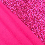 Tissu Sequin Pois Lycra Fuchsia - Ribes y Casals