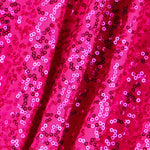 Tissu Sequin Pois Lycra Fuchsia - Ribes y Casals