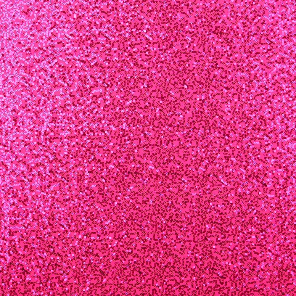 Tissu Sequin Pois Lycra Fuchsia - Ribes y Casals