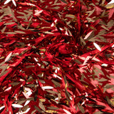 Tissu Paillettes Plumes Rouge - Ribes y Casals