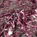 Tissu Paillettes Plumes Rose - Ribes y Casals