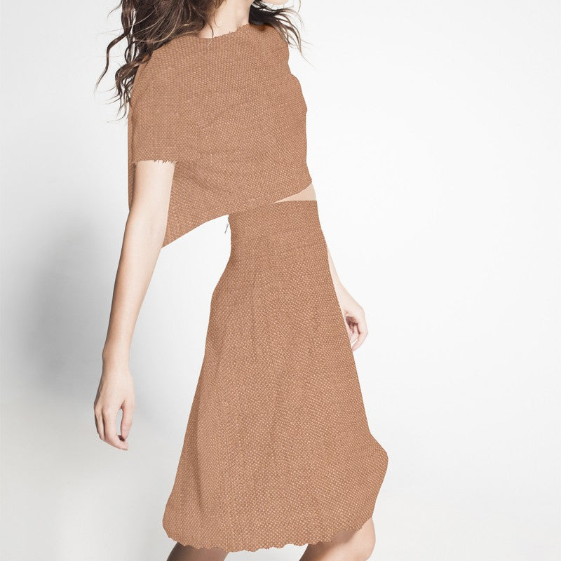 Tissu Lin Camel - Ribes y Casals