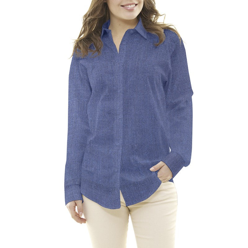 Tissu Lin Marine - Ribes y Casals