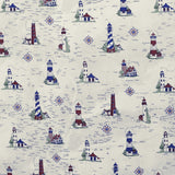 Toile Imprimé Phare Écru - Ribes y Casals