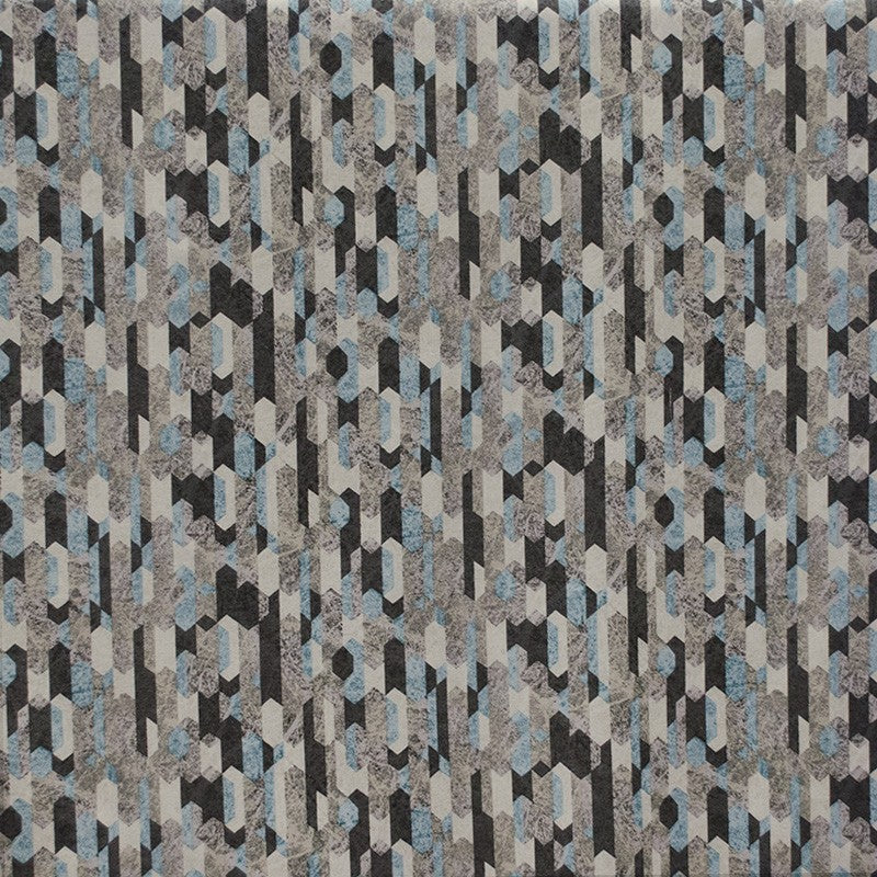 Toile Géométrique Petit Aiguemarine - Ribes y Casals