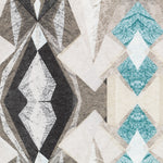 Toile Géométrique Aiguemarine - Ribes y Casals