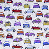 Toile Imprimée Mini Cooper Blanc Cassé - Ribes y Casals