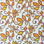 Toile Imprimée Feuilles Marron - Ribes y Casals