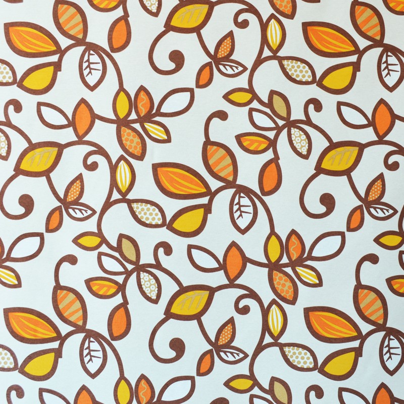 Toile Imprimée Feuilles Marron - Ribes y Casals