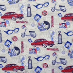 Toile Imprimée Route 66 Écru - Ribes y Casals