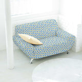 Toile Imprimée Triangles Bleu - Ribes y Casals