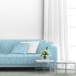 Toile Jacquard Bleu Ciel - Ribes y Casals